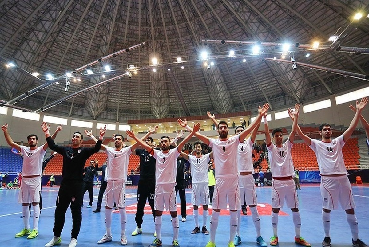 تیم ملی ایران در رده ششم فوتسال جهان/ عکس