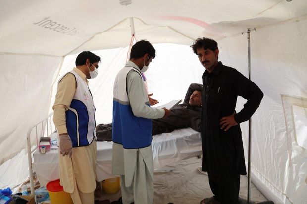 افزون بر ۱۶ هزار زائر پاکستانی در میرجاوه خدمات سلامت دریافت کردند