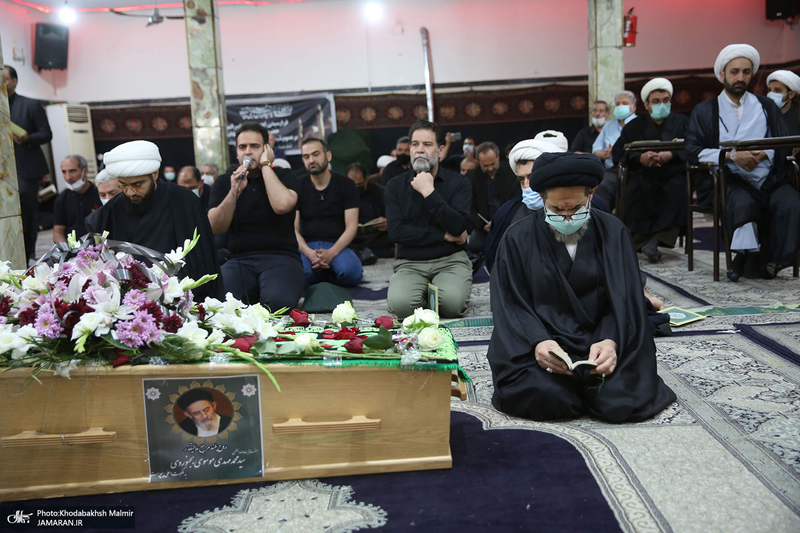 مراسم تشییع آیت الله سید مهدی موسوی بجنوردی (ره) در تهران