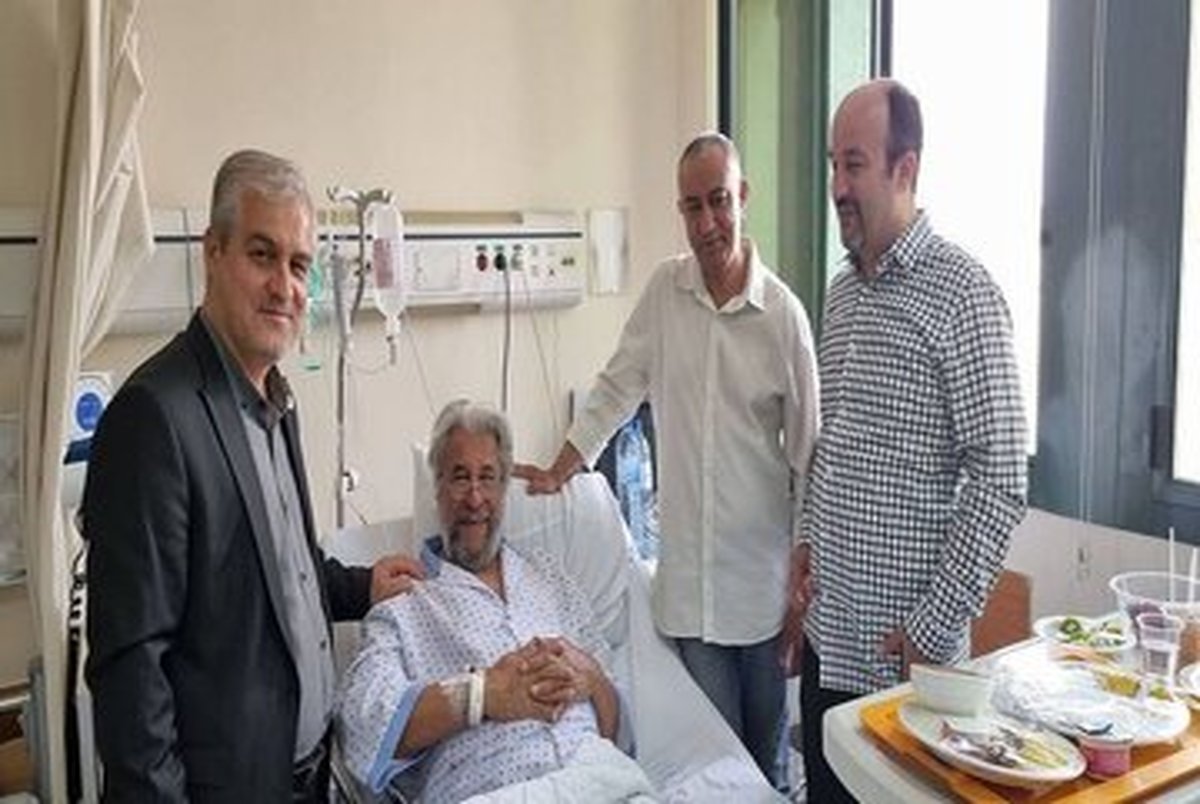 آخرین وضعیت جسمانی محمد فیلی در بیمارستان
