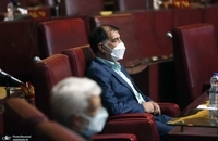 برگزاری هشتمين جلسه مجمع تشخيص مصلحت نظام در سال جاری به ریاست آملی لاریجانی و با حضور رئيس جمهور، رئيس قوه قضائيه و اکثر اعضای مجمع (7) - محمدرضا باهنر
