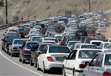اغلب مسیرهای ارتباطی استان زنجان شلوغ و پرتردد است