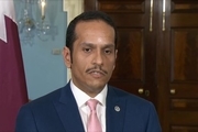 دیدار وزیر خارجه قطر با رهبران مخالفان سوری
