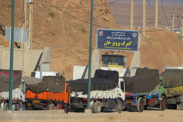 رفع مشکل صف طویل کامیون ها با بازگشایی مرزهای شوشمی و شیخ صله