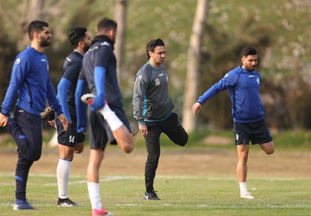  غیبت 2 بازیکن و بازگشت 3 مصدوم به تمرین استقلال
