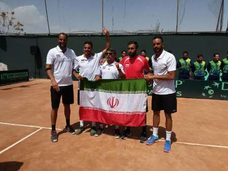 جام دیویس  تیم تنیس ایران در گروه دوم آسیا ماندگار شد