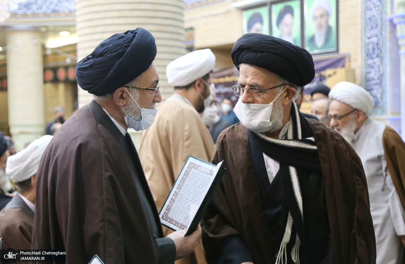 مراسم بزرگداشت همسر مرحوم آیت الله العظمی فاضل لنکرانی (ره)