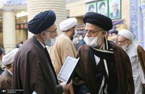 مراسم بزرگداشت همسر مرحوم آیت الله العظمی فاضل لنکرانی (ره)