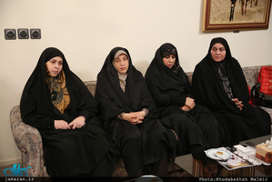 حضور اعضای فراکسیون امید در منزل آیت الله هاشمی رفسنجانی(س) 