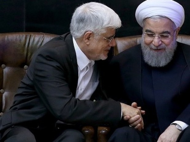 اعلام حمایت عارف از روحانی