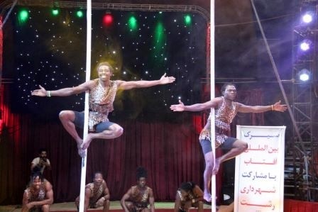 افتتاح  سیرک بین المللی آفتاب  با مشارکت شهرداری رشت