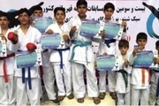 ورزشکاران کاراته کبودرآهنگ 16 مدال کشوری کسب کردند