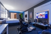 اتاق مخصوص بازی های رایانه ای در هتل هیلتون پاناما+ عکس
