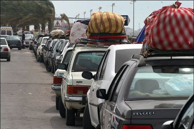94 هزار مسافر نوروزی در کلانشهر اصفهان اسکان یافتند