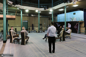 دیدار اعضای شورای مرکزی کانون زندانیان سیاسی مسلمان قبل از انقلاب با سید حسن خمینی