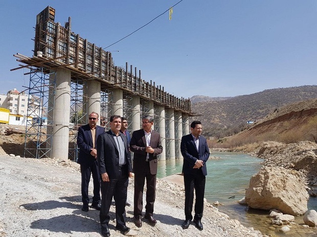پل چهارم بشار یاسوج شهریور 97 به بهره‌برداری می‌رسد