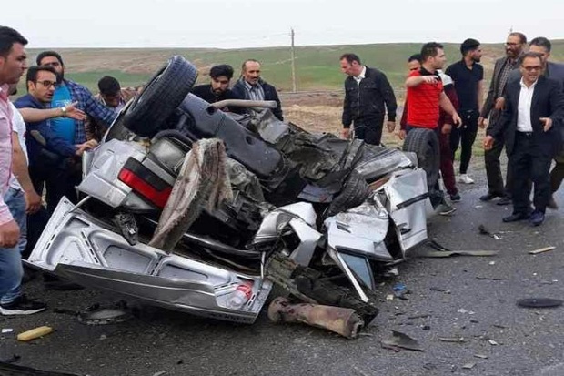 2 سانحه رانندگی در بوکان یک کشته و 6 مجروح برجا گذاشت