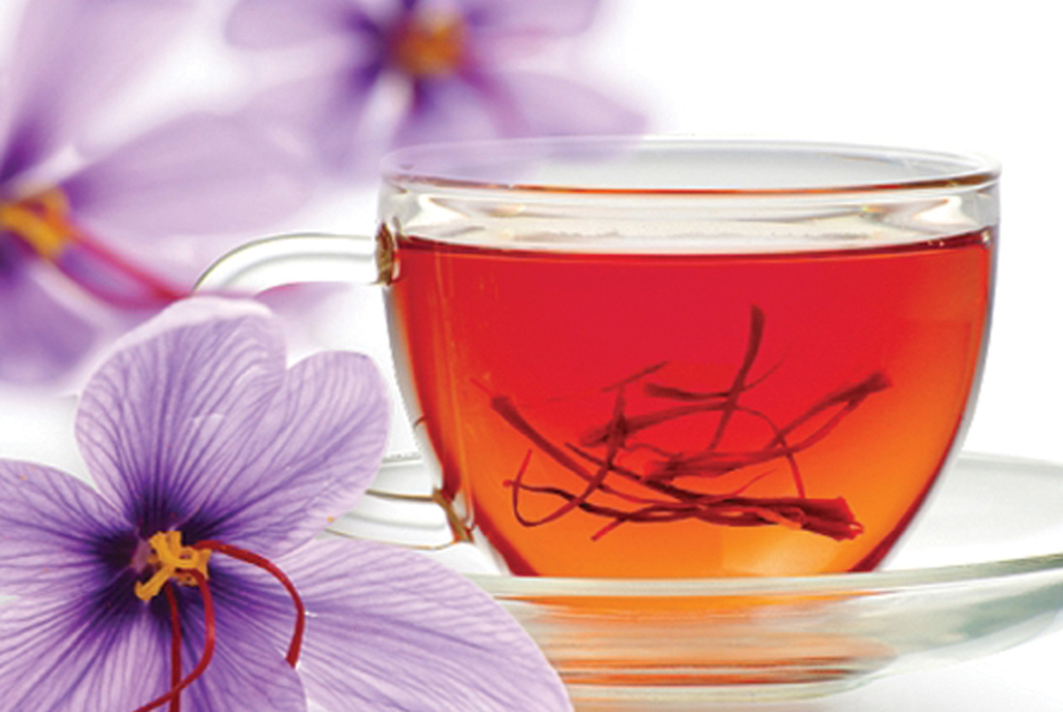 چای زعفران به بهبود گردش خون کمک می کند