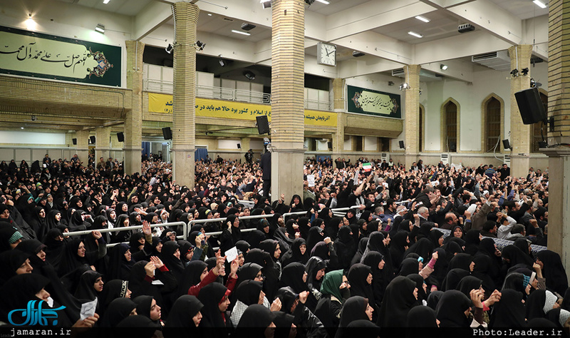 دیدار مردم آذربایجان شرقی با رهبر معظم انقلاب 