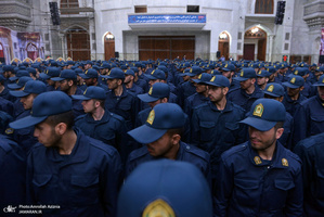 تجدید میثاق دانشجویان دانشگاه علوم انتظامی با آرمان های حضرت امام(س)