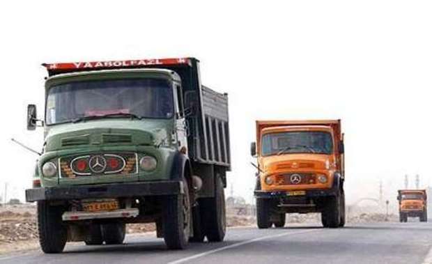 اعمال محدودیت تردد کامیون در محور اسلام آباد به پل دختر