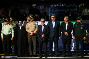 مراسم صبحگاه عمومی نیروی انتظامی تهران بزرگ