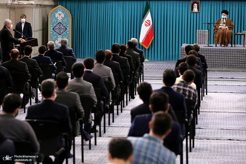 دیدار نخبگان و استعدادهای برتر علمی با رهبر معظم انقاب