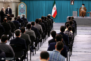 دیدار نخبگان و استعدادهای برتر علمی با رهبر معظم انقاب