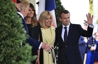 ماکرون در واشنگتن