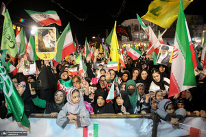 سی و نهمین شب اجتماع پرشور مردم در رباط کریم