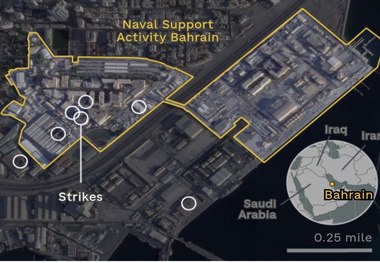 آمریکا نیروهایش را از بحرین تخلیه کرد