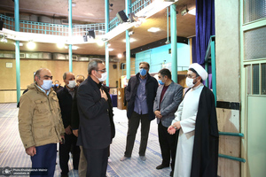 دیدار مدیران و کارکنان موسسه تنظیم و نشر آثار امام خمینی(س) با سرپرست جدید این موسسه