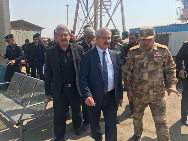 وزیر کشور عراق از مرز شلمچه دیدن کرد