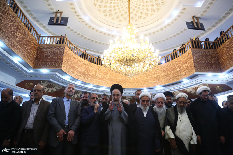 مراسم تشییع پیکر حجت الاسلام و المسلمین علی اصغر رحمانی خلیلی