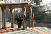 استقبال رسمی جهانگیری از نخست‌وزیر سوریه