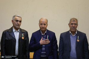مراسم استاد ممتازی دانشگاه صنعتی شریف با حضور عارف