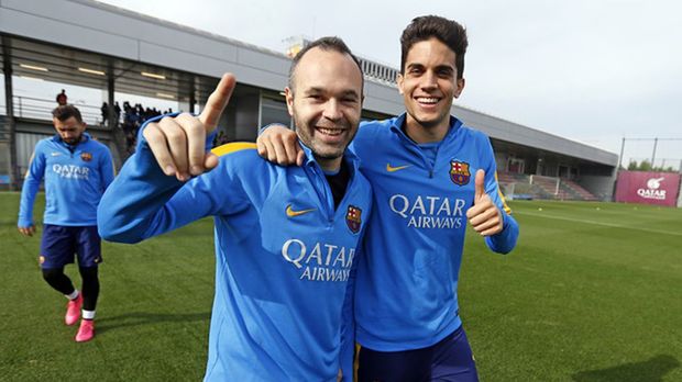 اینیستا دربی کاتالونیا را از دست داد
