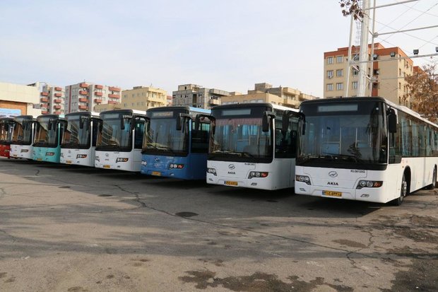 تحویل 75 دستگاه اتوبوس جدید به ناوگان حمل‌ و نقل عمومی تبریز