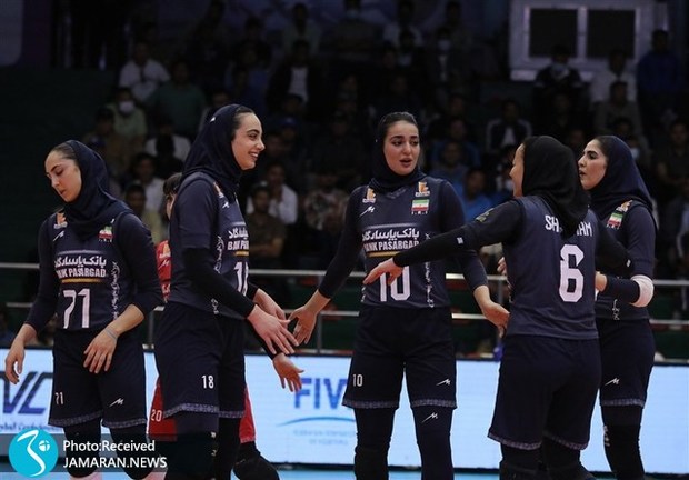 قهرمانی دختران ایران در والیبال قهرمانی آسیای مرکزی