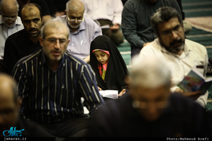 مراسم احیای شب بیست و یکم ماه مبارک رمضان در مسجد جامع جماران