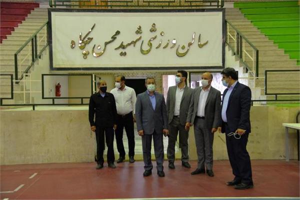 دیدار دبیرکل کمیته ملی المپیک ازامکانات ورزشی دانشگاه آزاد اسلامی بوشهر 
