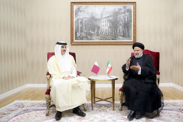 رئیسی با امیر قطر دیدار کرد