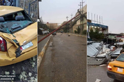 طوفان مرگبار در کربلا و نجف+ تصاویر