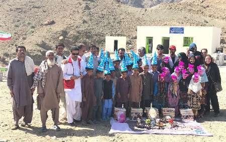 مدرسه خیرساز در روستای سبز بخش مرکزی نیکشهر افتتاح شد