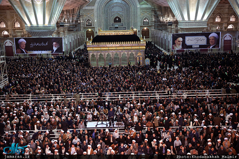 مراسم هفتمین روز رحلت آیت الله هاشمی رفسنجانی