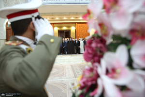 تجدید میثاق رئیس و نمایندگان مجلس شورای اسلامی با آرمان‌های امام خمینی(س)