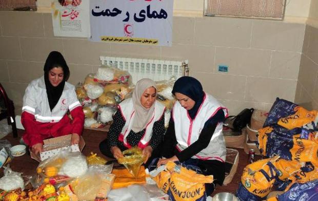 هلال احمر کردستان با طرح همای رحمت به کمک نیازمندان شتافت