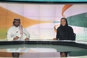عکس/ اولین گوینده خبری زن در تلویزیون دولتی عربستان