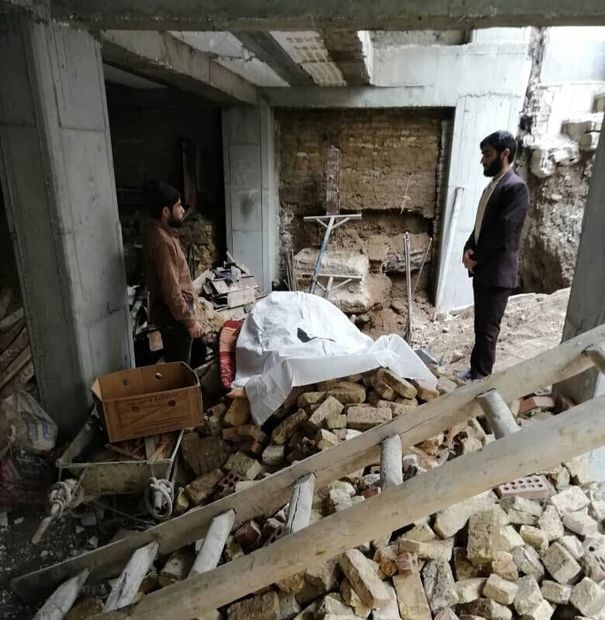 ریزش ساختمان در شرق تهران یک کشته داشت