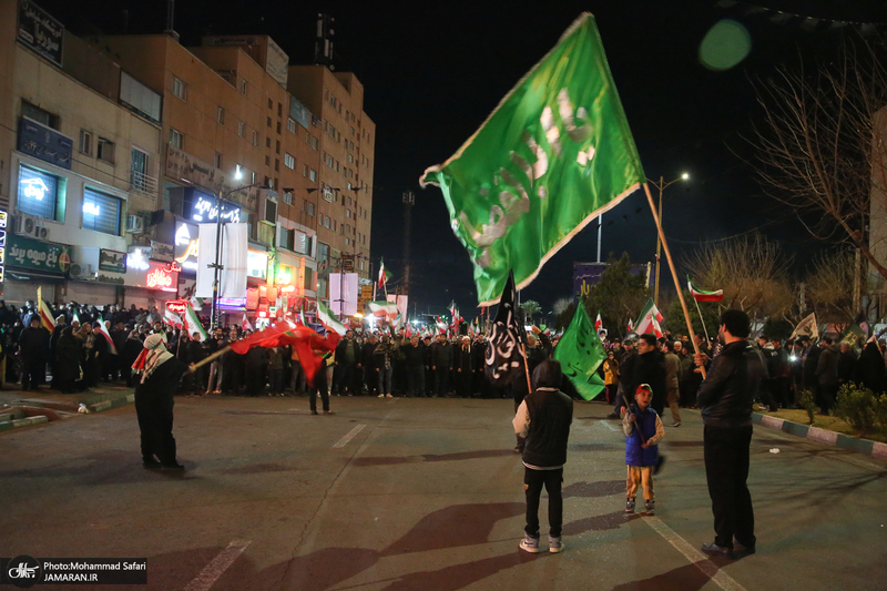 اجتماع حمایت از رزمندگان در مقابله با دشمن آمریکایی - صهیونی در پرند-۱